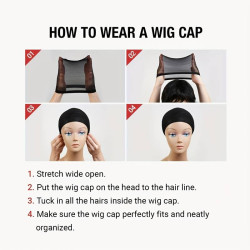 12 bonnets de perruque