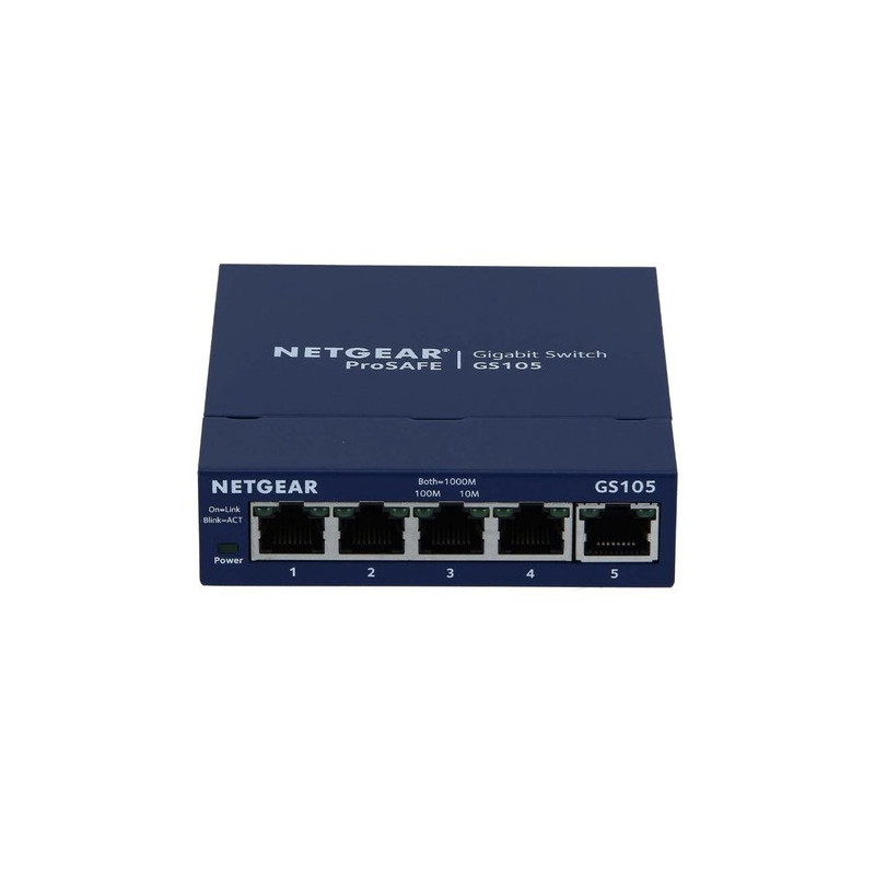 NETGEAR ProSAFE 5-Port Gigabit Ethernet Switch + AC -