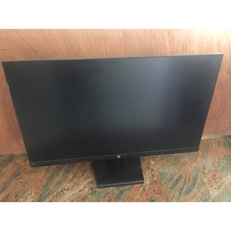 HP 27w Ecran PC Full HD 27″ Noir (IPS. VGA/HDMI. 1920 x 1080. 16:9. 60 Hz. 5 Ms)